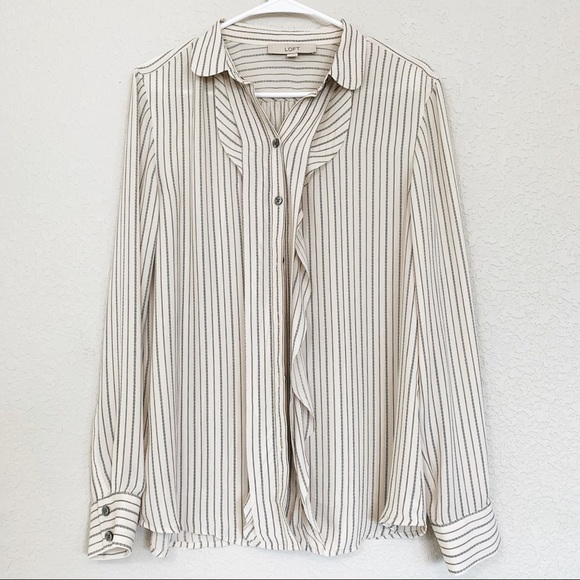 LOFT Tops - 3/$25 LOFT Long Sleeve Button Down Blouse